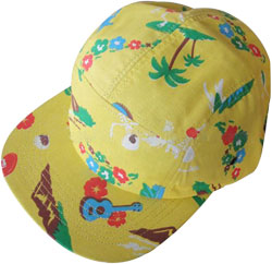 CUSTOM MAKE 5 PANEL FLATBRIM CAP, CAN BE MADE IN ANY COLOURWAY TO YOUR DESIGN
