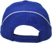 REAR VIEW OF BASEBALL CAP WITH PIPING