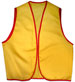 YELLOW with red trim. Great for high school and Uni teams.