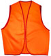 LUMINOUS ORANGE with red trim. Light weight and great for cycling.