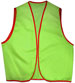 LIME GREEN with red trim. Use in training courses for team building activities.