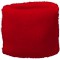 TERRY TOWELING WRISTBAND PLAIN STOCK RED OFF THE SHELF