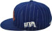 SIDE VIEW FLATBRIM CAP WITH EMBROIDERED LOGO