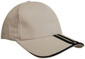 FRONT VIEW OF BASEBALL CAP STONE/NAVY