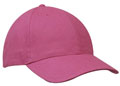 FRONT VIEW OF BASEBALL CAP PINK