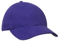 FRONT VIEW OF BASEBALL CAP PURPLE