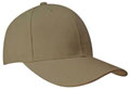 FRONT VIEW OF BASEBALL CAP SAND