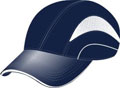 FRONT VIEW OF CAP NAVY/WHITE