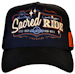 SNAPBACK TRUCKER HAT MICROFIBRE CROWN WITH FULL FRONT SCREEN-PRINT, THIS STYLE HAS BEEN CHOSEN BY JINDABYNE ADVENTURE BOOKINGS