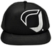 FRONT VIEW OF THE CUSTOM MADE
								GNARLY SQUARE FLAT-BRIM TRUCKER HAT CLIENT: BWS KITESURFING